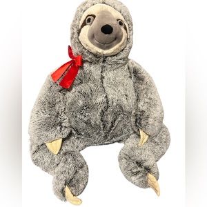 Big soft sloth plush.